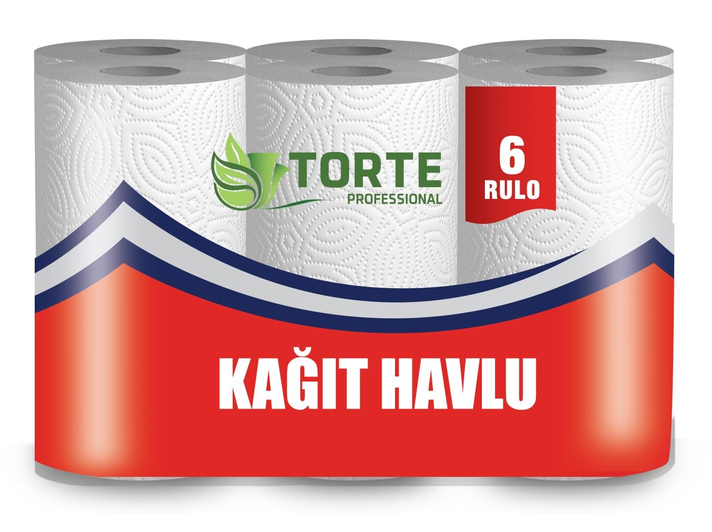 Torte Ev Tipi Kağıt Havlu 6'lı