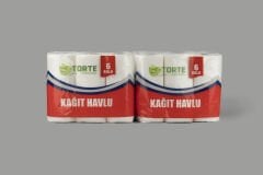 Torte Ev Tipi Kağıt Havlu 6'lı